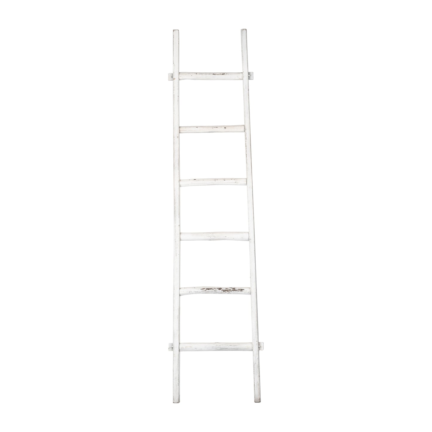 Wooden , Decorative 76" Ladder, White