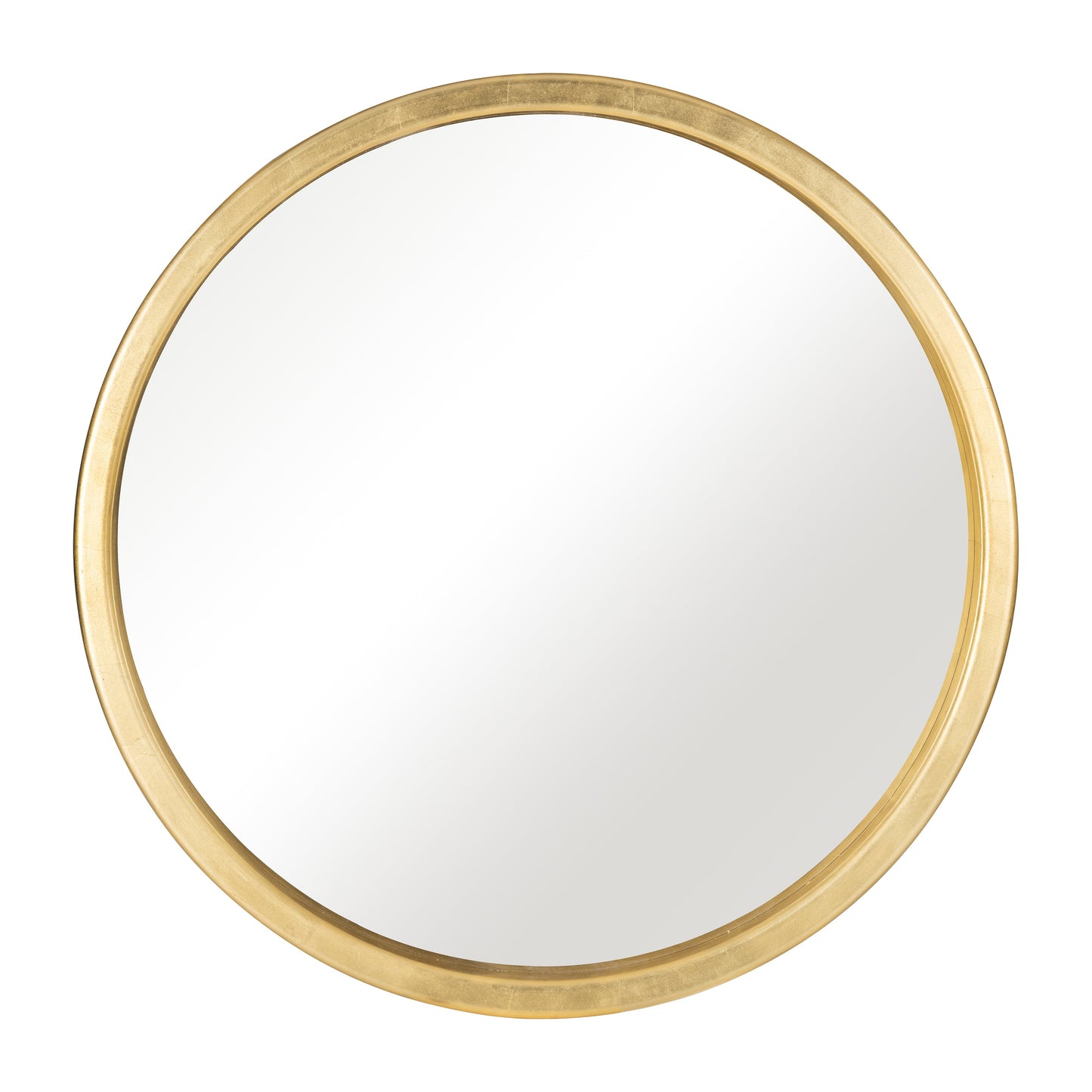 47x47, Gold Circle Mirror