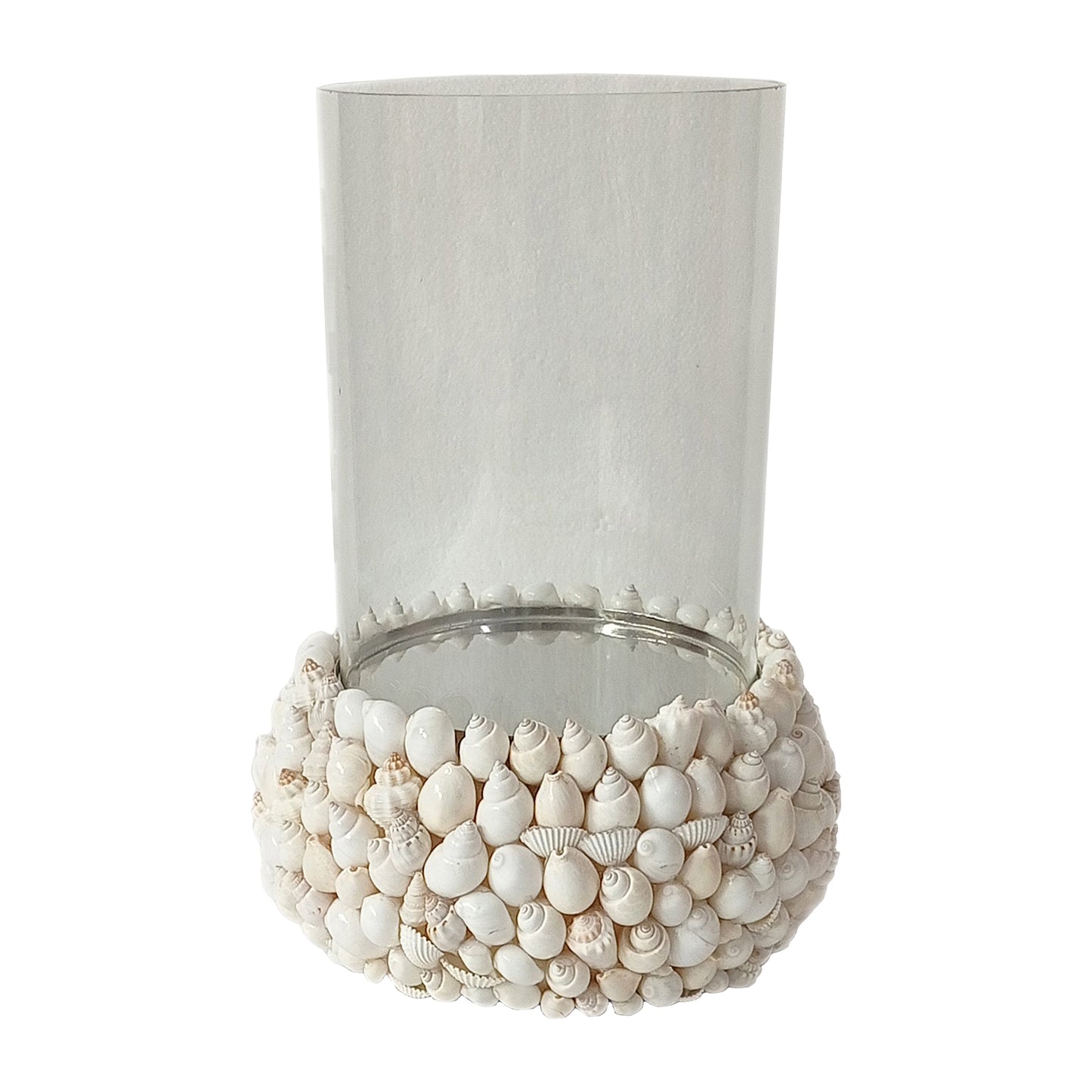 Shell, 11" Hurricane, White