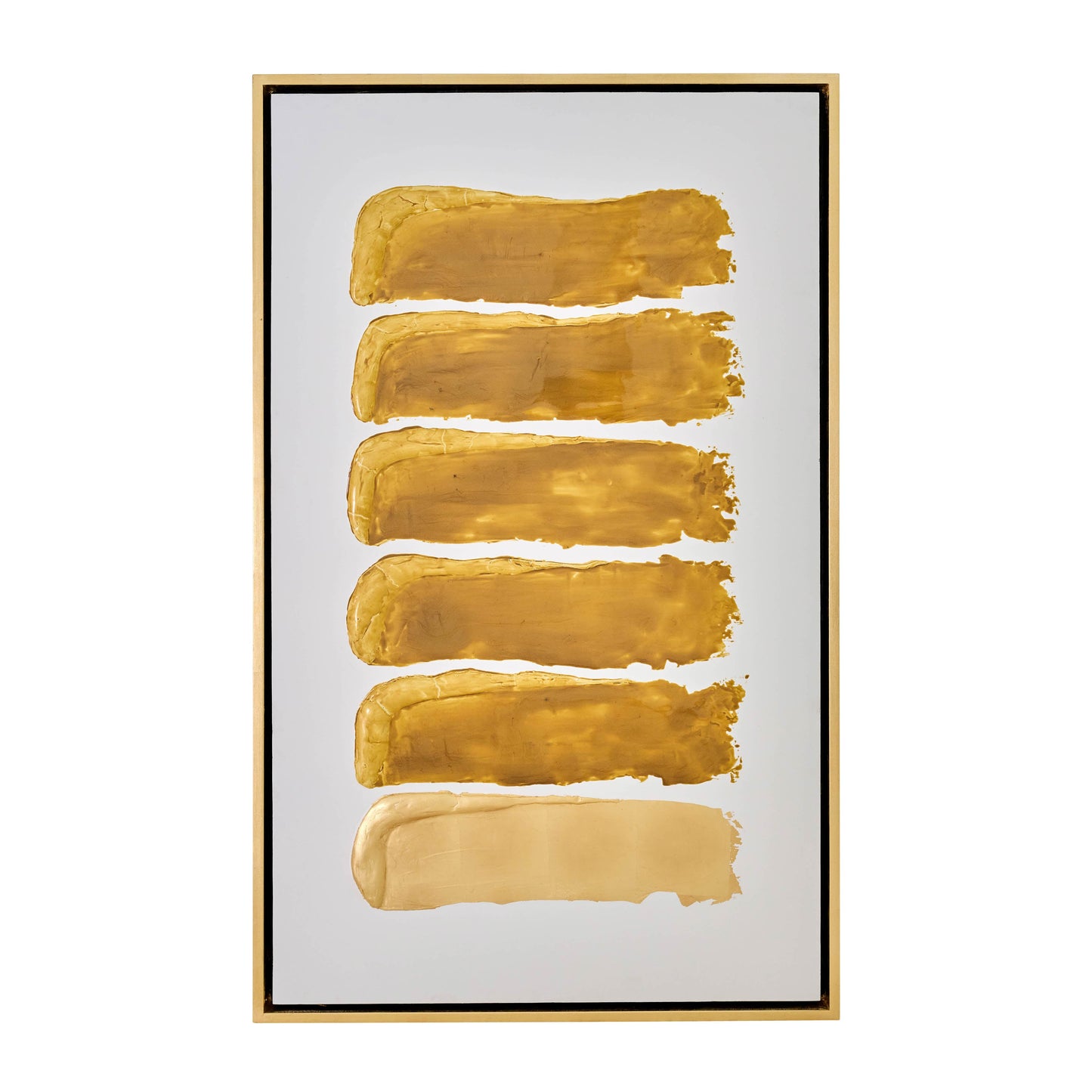 35x59, Hand Painted Gold Leaf Ingot Box