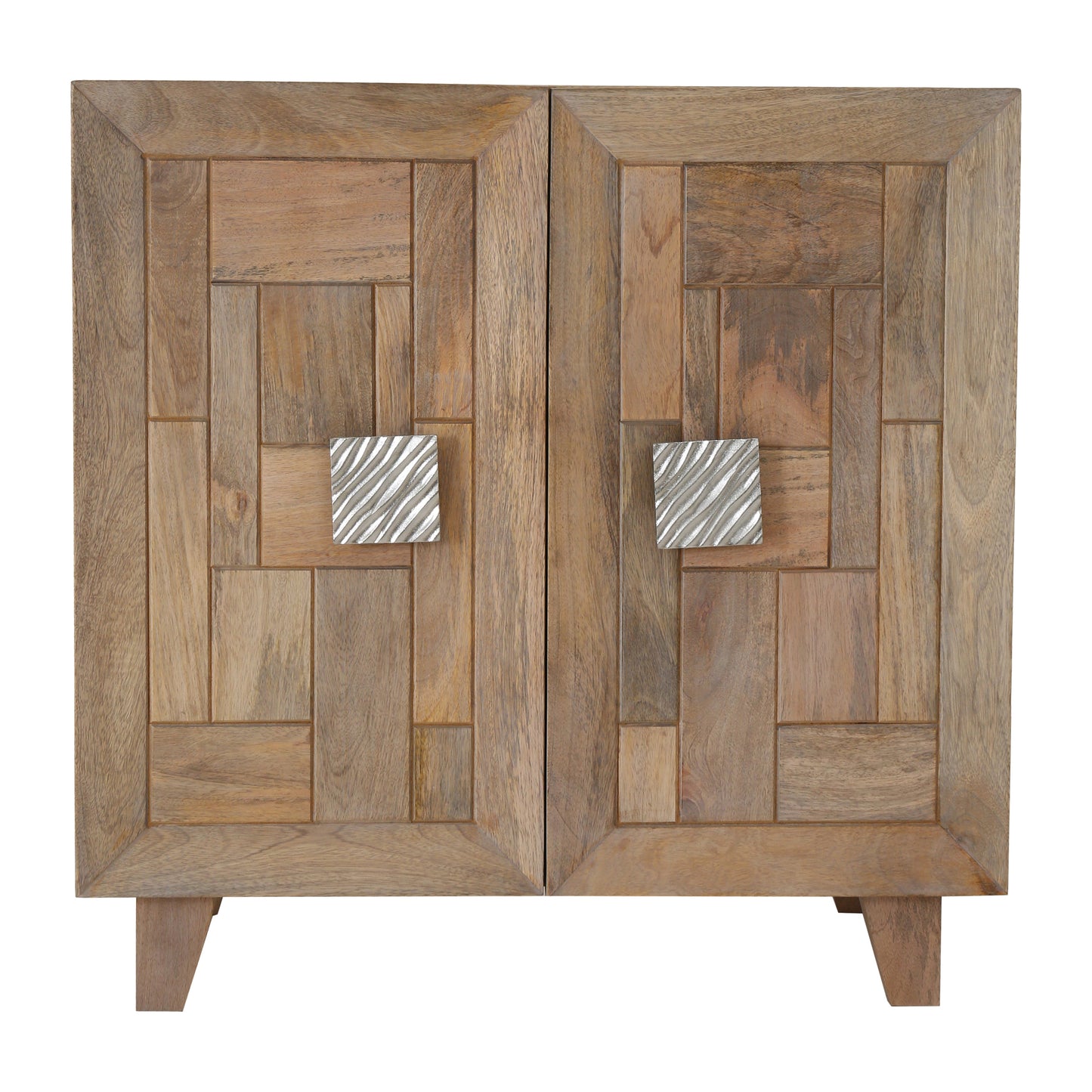 30" 2 Door Coffer Front Cabinet, Light Wash,k/d
