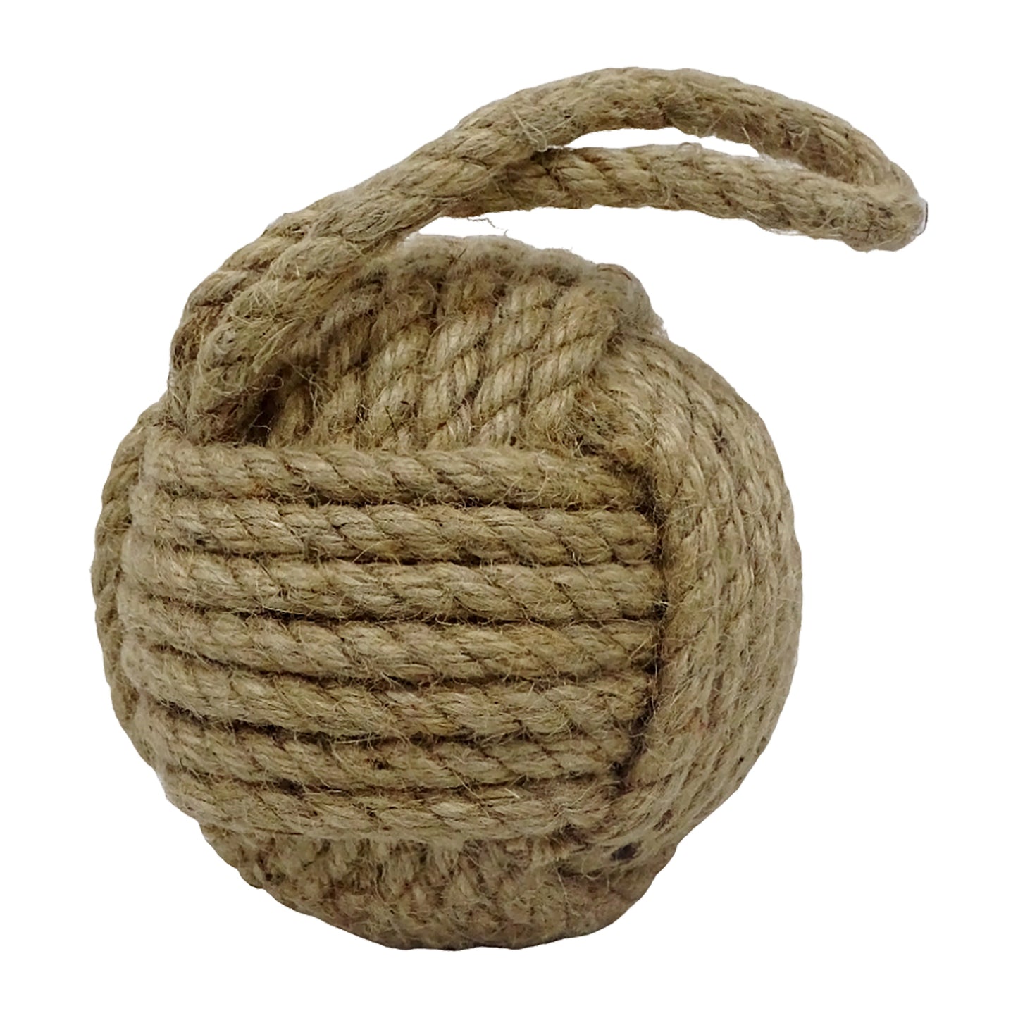 Rope, 5" Nautical Orb, Natural