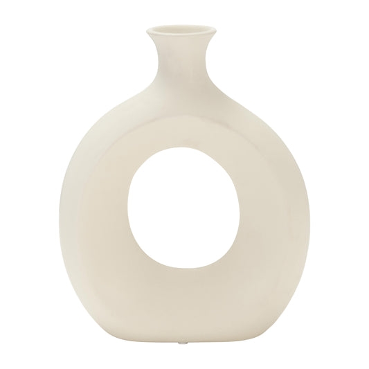 Dol, 10" Open Cut Vase, Cotton