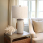 Ecomix, 24" Organic Table Lamp, Ivory