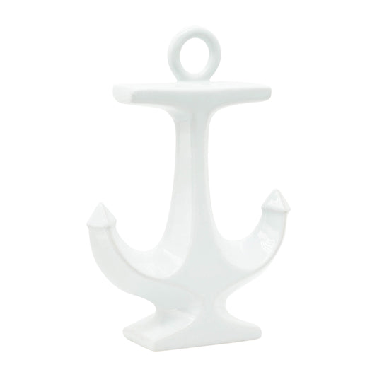 White Ceramic Anchor 10"