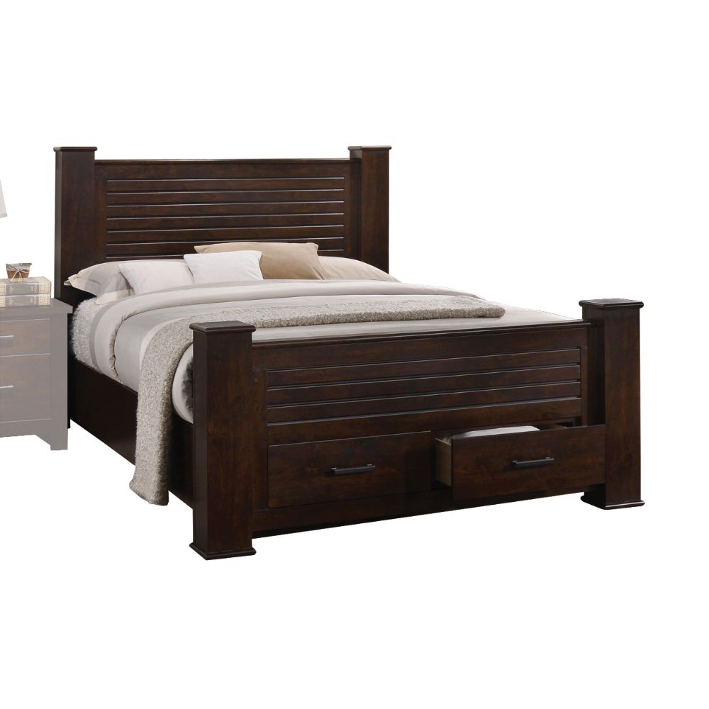 Panang Queen Bed W/Storage