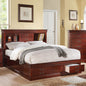 Louis Philippe Iii Ek Bed W/Storage