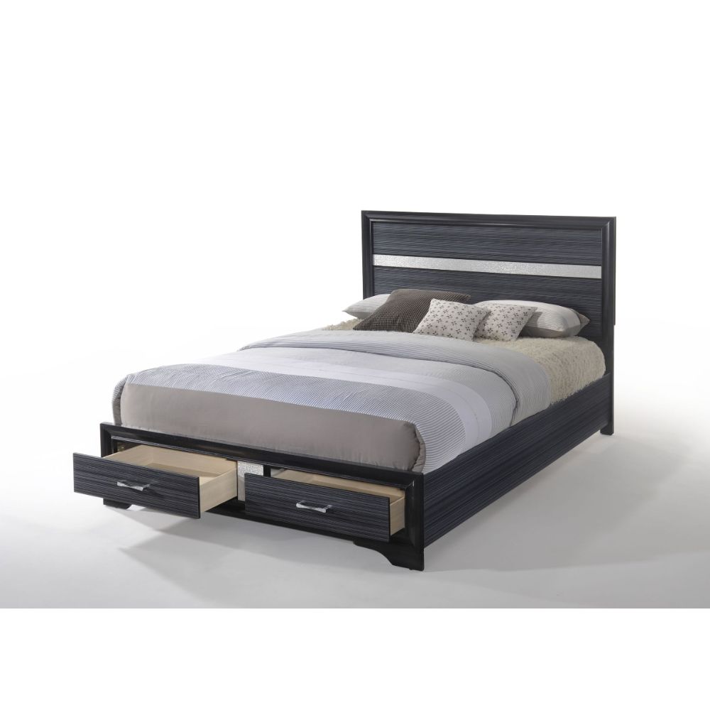 Naima Queen Bed W/Storage