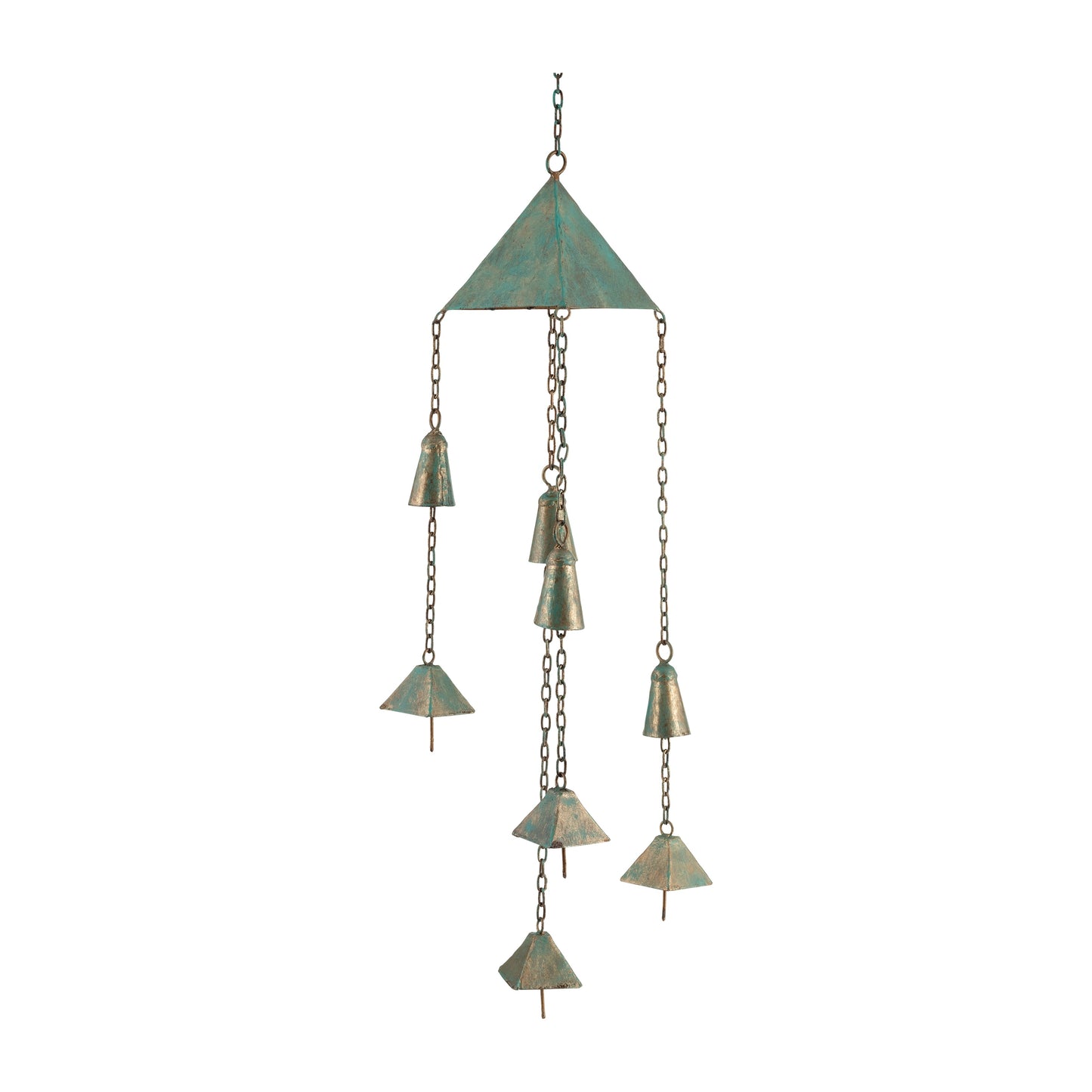 Metal, 27" Bells Chime, Green