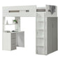 Nerice Twin Loft Bed W/Desk & Wardrobe