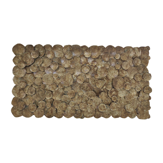 Metal, 49" Saturn Wall Decor, Gold