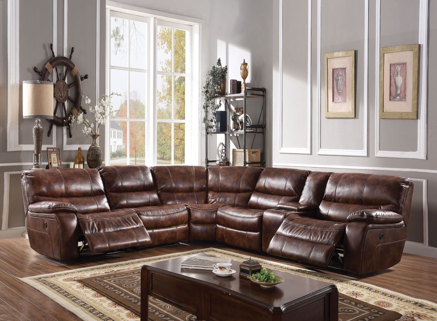 Brax Power Motion Sectional Sofa