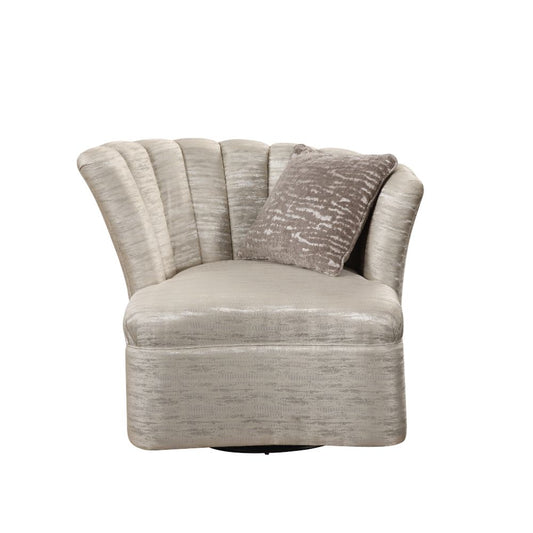 Athalia Swivel Chair W/Pillow