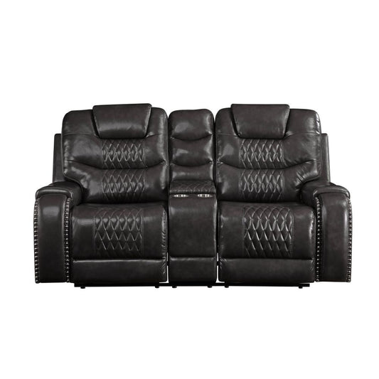 Braylon Motion Loveseat W/Console