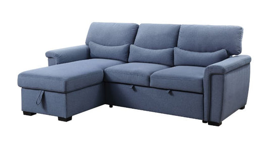 Haruko Reversible Sectional Sofa W/Sleeper & Storage