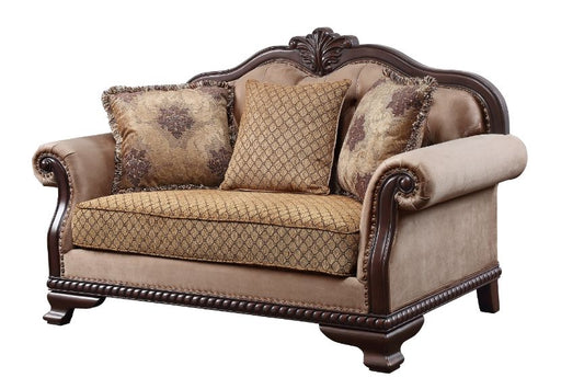 Chateau De Ville Loveseat W/3 Pillows(Same Lv01589)