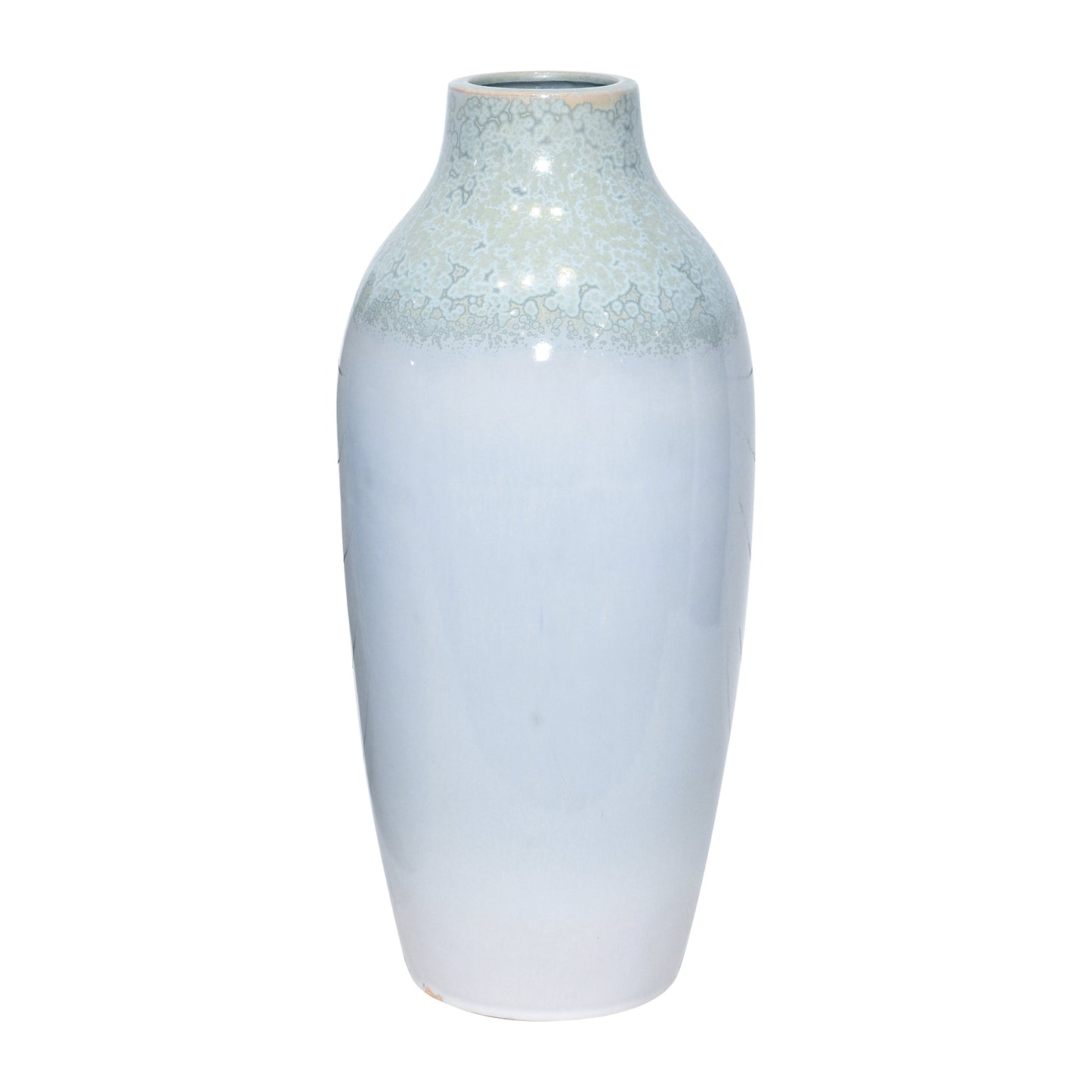 Clay, 19" Reactive Vase, Blue/green