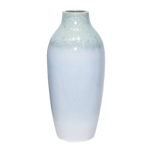 Clay, 19" Reactive Vase, Blue/green