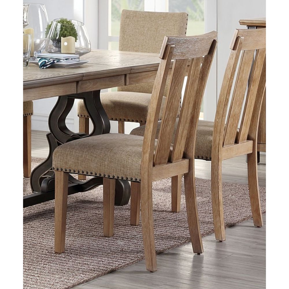 Nathaniel Side Chair (2Pc)