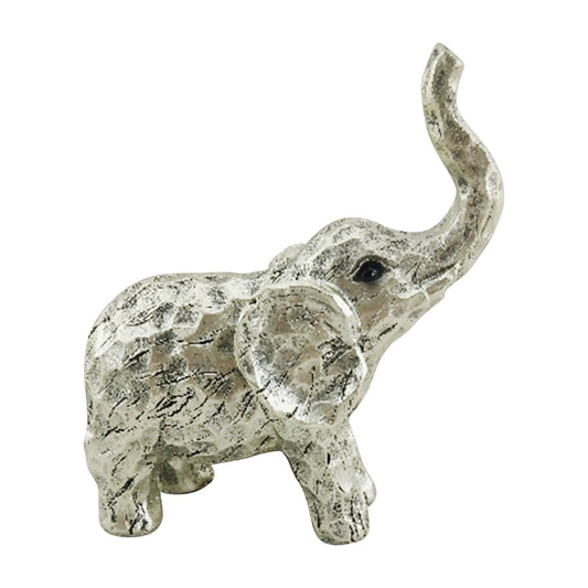 8" Elephant Figurine , Gold