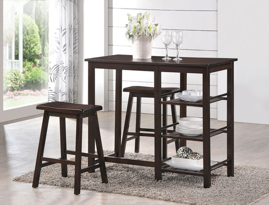 Nyssa 3Pc Counter Height Set