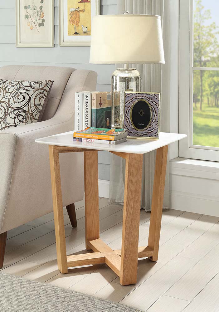 Tartan Accent Table