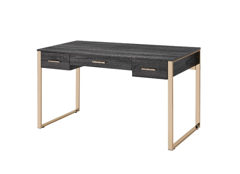 Perle Writing Desk W/Usb(Same Ac00897)