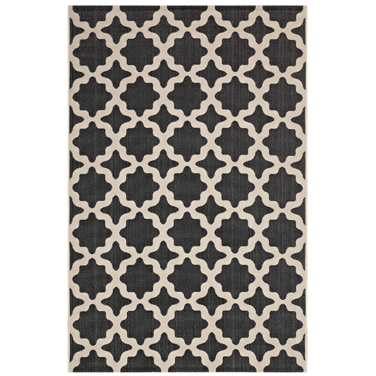 Cerelia Moroccan Trellis 5x8 Indoor and Outdoor Area Rug