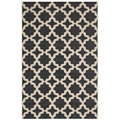 Cerelia Moroccan Trellis 9x12 Indoor and Outdoor Area Rug