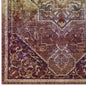 Success Kaede Transitional Distressed Vintage Floral Vintage Medallion 4x6 Area Rug