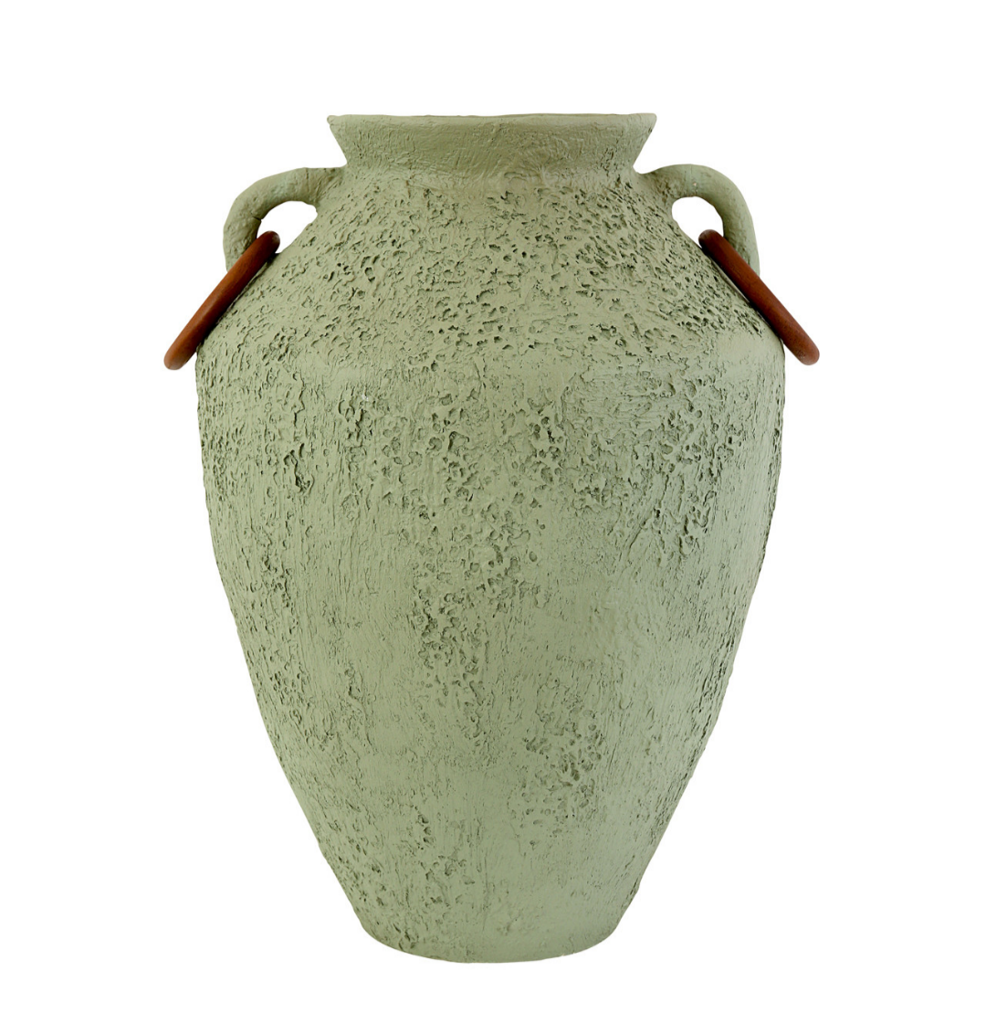 28" Ethan Green Ecomix Floor Vase