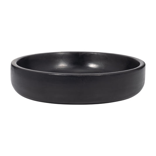 Mango Wood, 12" Bowl, Black
