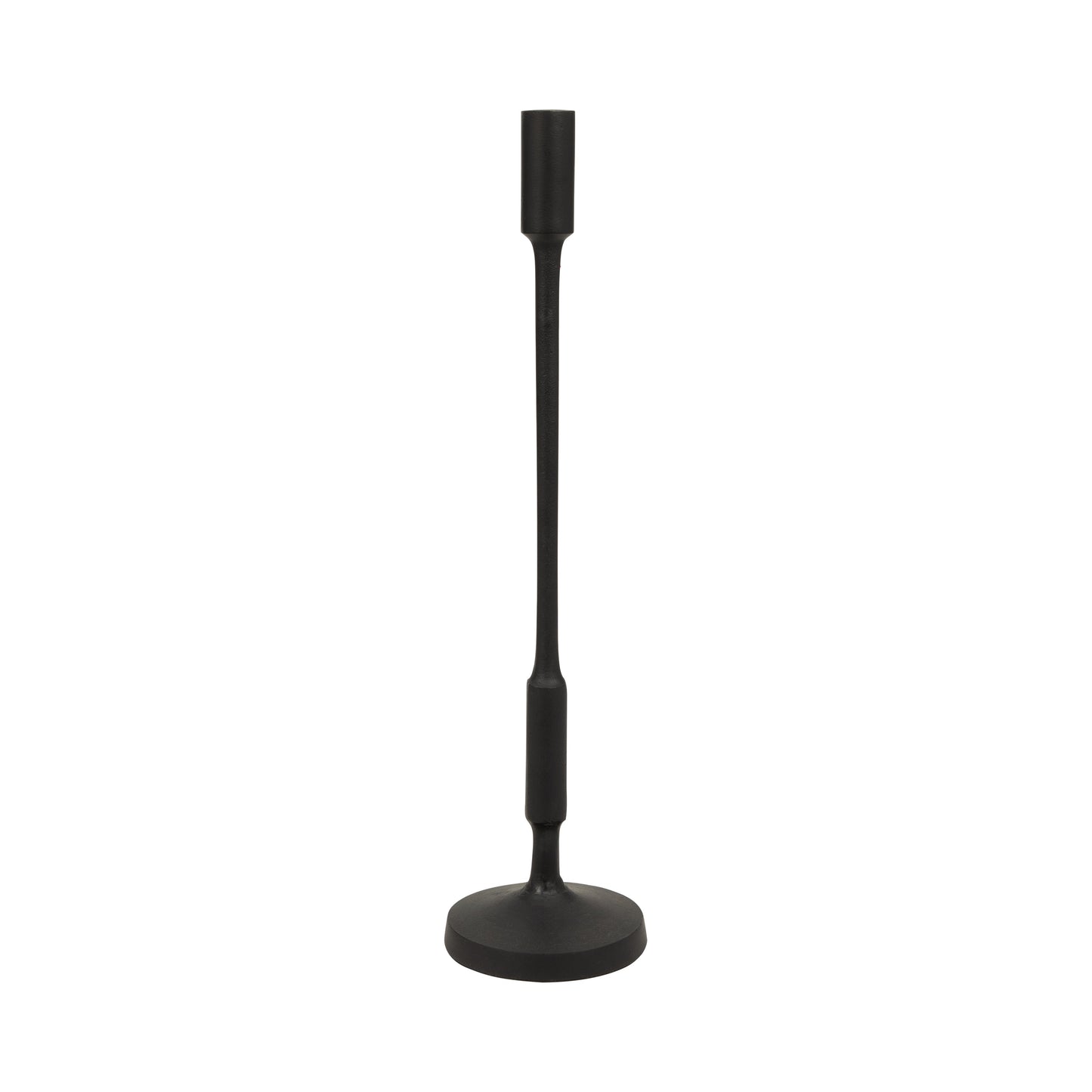 Metal, 20"h Taper Candle Holder, Black