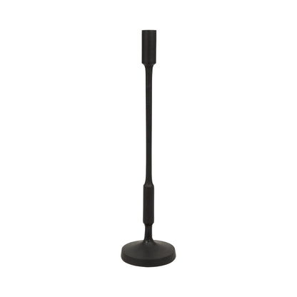 Metal, 20"h Taper Candle Holder, Black