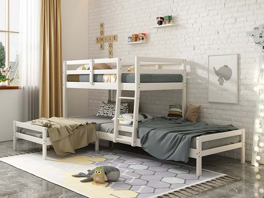 Manoela Triple Bunk Bed - Twin