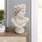Resin, 31"h David Bust, Antique White