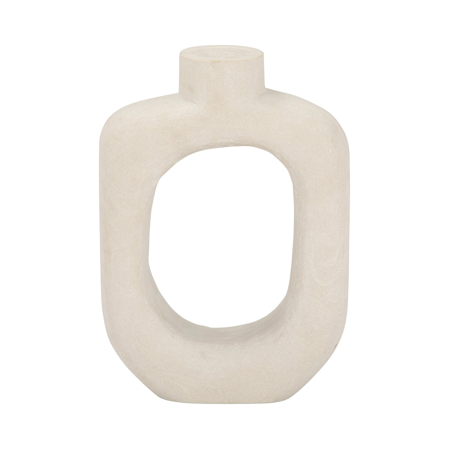 Stone, 10" Open Cut Votive Holder, Natural