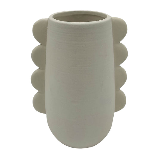 Dol, 7" Eared Vase, Cotton