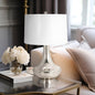 27''glass Table Lamp, Champagne