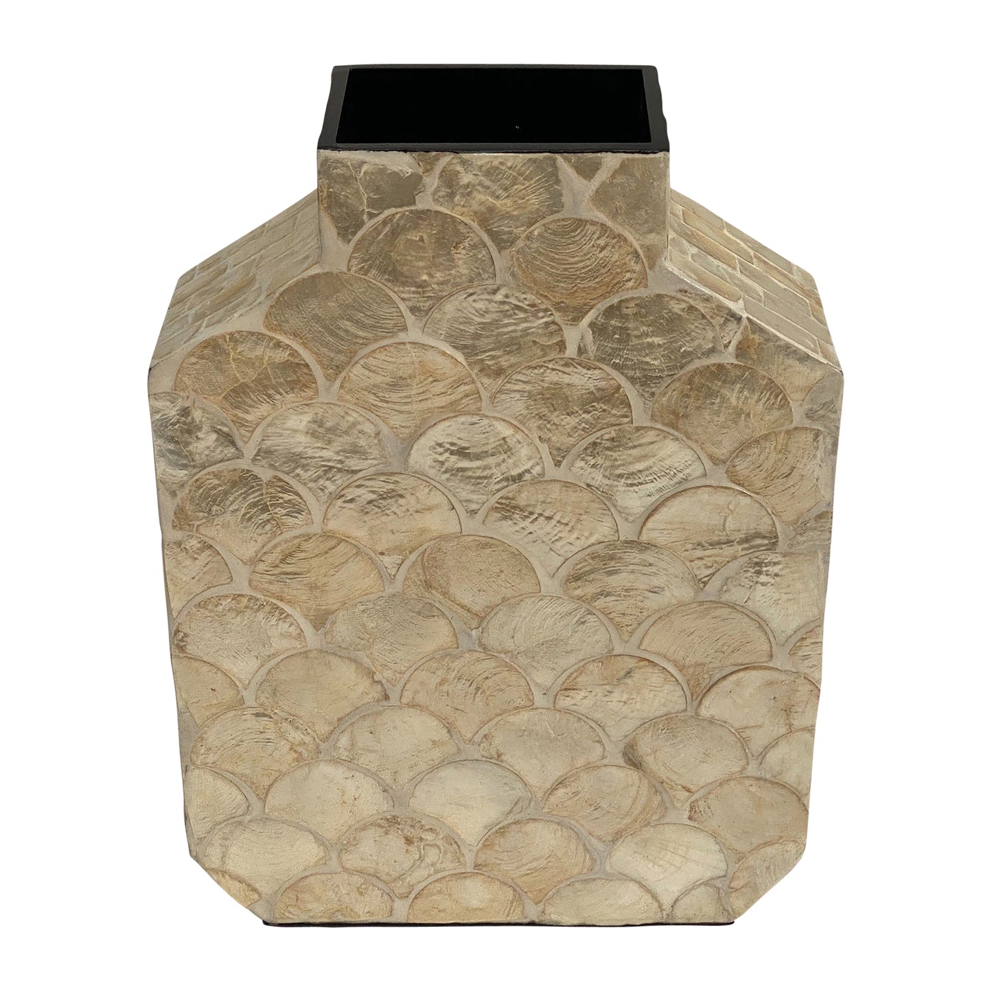 Shell, 12" Decorative Vase, Natural